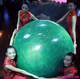 世界最大夜明珠在中国直径1.6米破世界纪录